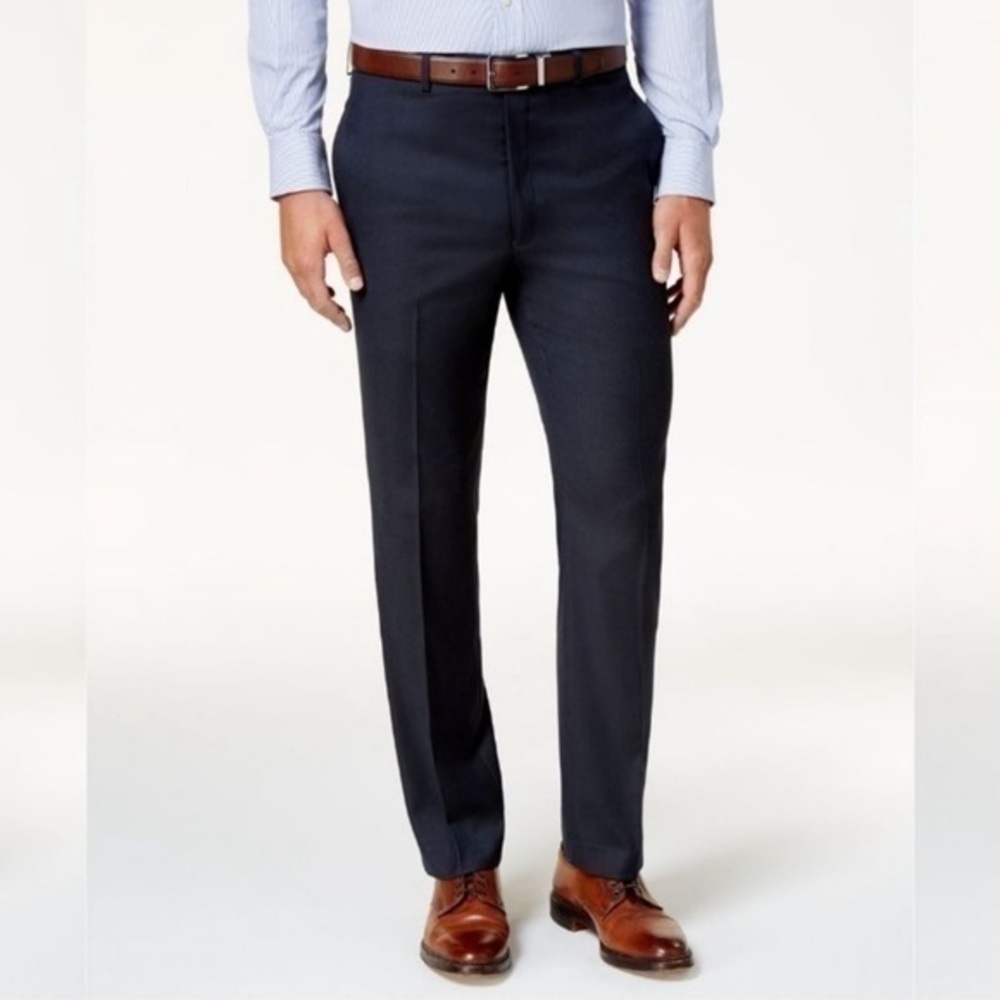 Ralph Lauren Black Label Mens Flat Front Dress Pants.